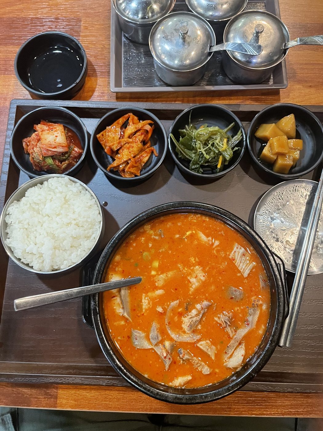 A close look at the food